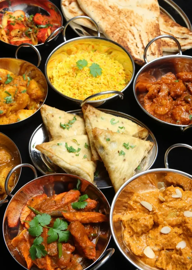comida de los restaurantes indios en bilbao 