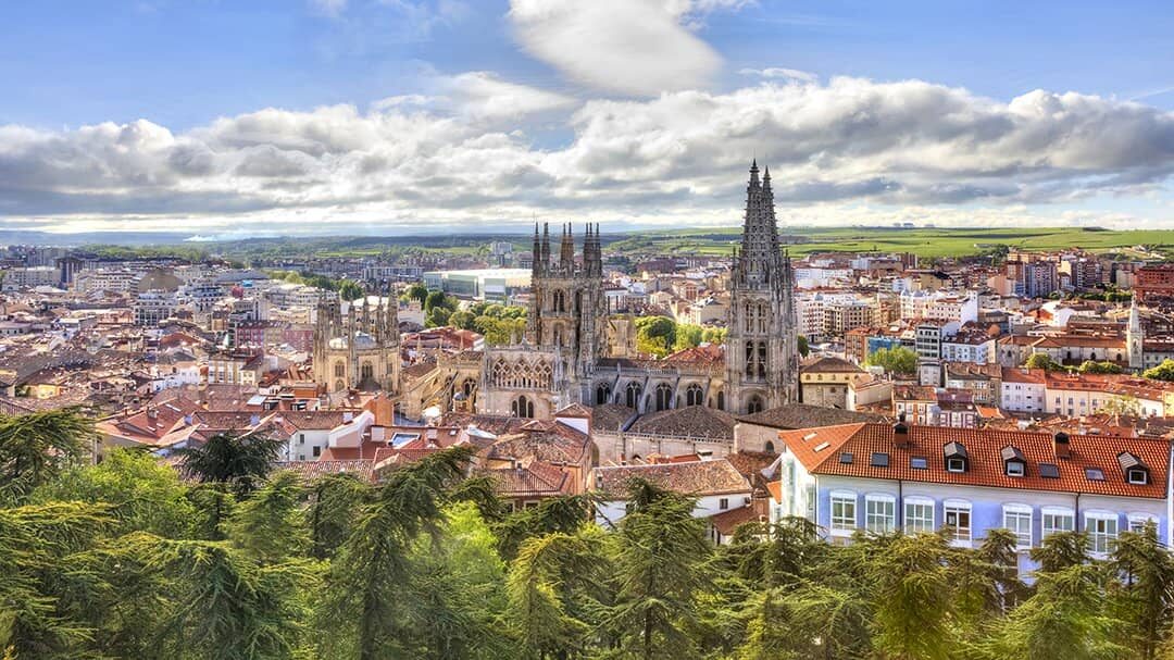 vistas desde el castillo de burgos