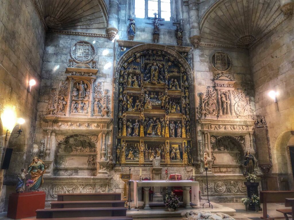 san gil abad iglesia en burgos